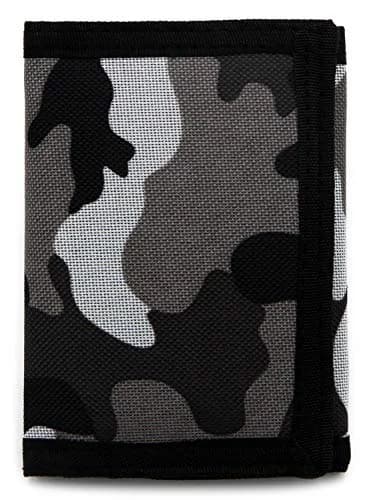 JONYEE Kids Camo Wallet for Boys and Girls, Tri-Fold with Hook and Loop Closure, RFID Blocking, 11.9cm x 8.1cm x 1.3cm | Novelty Wallet for Kids Birthday Gifts thumbnail 3