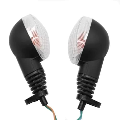 motoparty Motorcycle LED Turn Signal Indicators for Kawasaki Ninja 250R EX250R 2008-2012, Clear Lens (Front/Rear) thumbnail 5