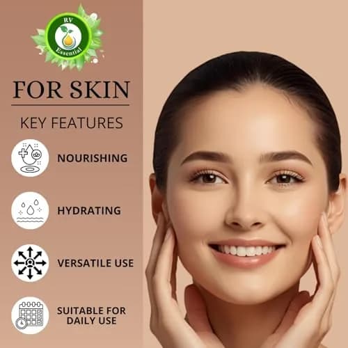 R V Essential Pure Jasmine Essential Oil 10ml (0.338 Fl Oz) | 100% Pure & Natural Steam Distilled Aromatherapy Oil thumbnail 7