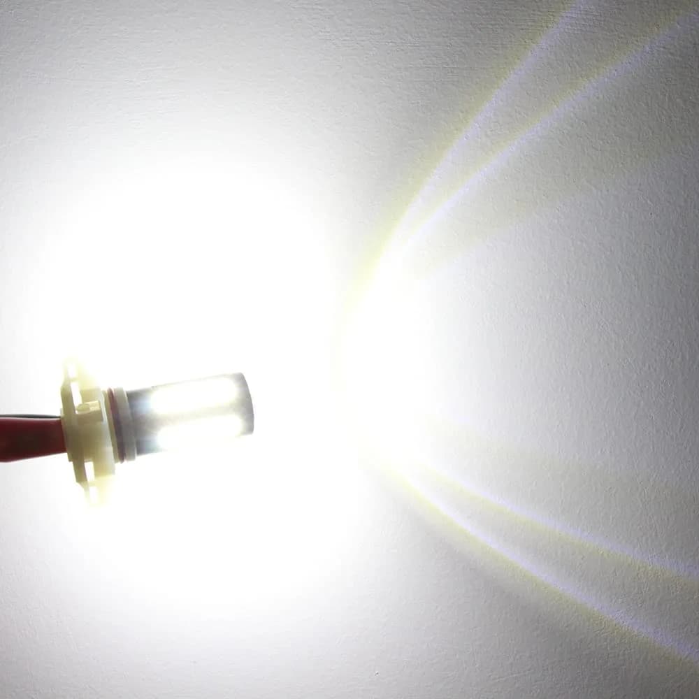 Alla Lighting 5202 PS19W LED Fog Light Bulbs 2800Lms 6000K Xenon White | Plug-and-Play Replacement for DRL & Fog Lights - view 7