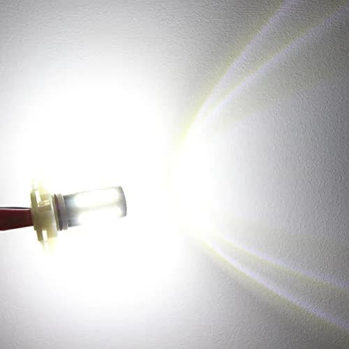 Alla Lighting 5202 PS19W LED Fog Light Bulbs 2800Lms 6000K Xenon White | Plug-and-Play Replacement for DRL & Fog Lights thumbnail 7
