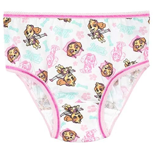 Paw Patrol Girls' Skye and Everest Underwear Size 6 | Multicolored, Cotton, Breathable thumbnail 2