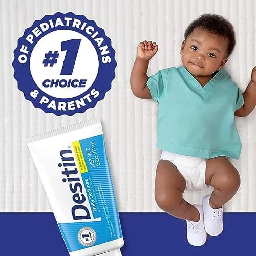 Desitin Daily Defense Diaper Rash Cream with Zinc Oxide 121.7 ml (4.8 oz) | Hypoallergenic Skin Protectant thumbnail 3