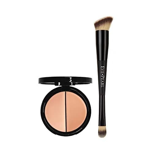 EVE PEARL Dual Salmon Concealer & 202 Blender Brush Set | Full Coverage, Matte Finish, Long-Lasting (70-120 chars) thumbnail 1