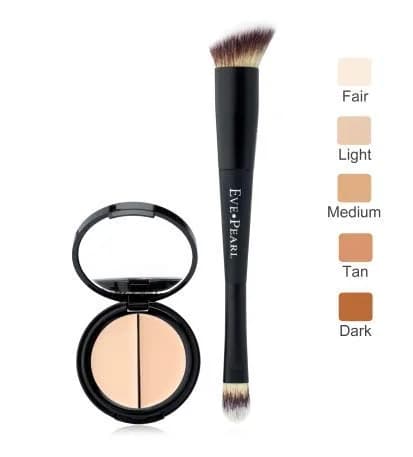 EVE PEARL Dual Salmon Concealer & 202 Blender Brush Set | Full Coverage, Matte Finish, Long-Lasting (70-120 chars) thumbnail 8