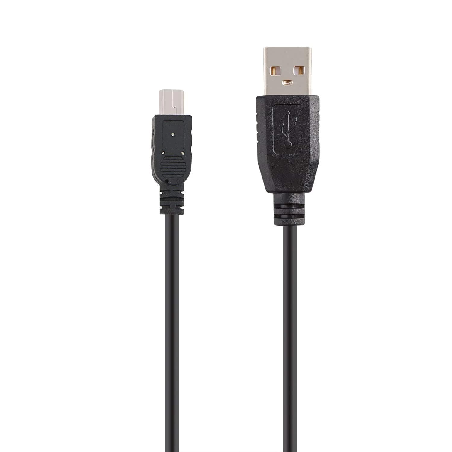 PASOW Mini USB Power Cable USB 2.0 A-Male to Mini-B 3.5m (11.5ft) | Power Delivery Only for Dash Cams - main product image