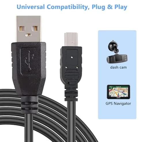 PASOW Mini USB Power Cable for Dash Cam 4.88m (16FT) | Power Only, No Data Sync thumbnail 4