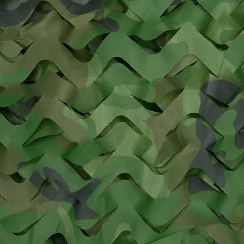 HYOUT Woodland Camouflage Netting 1.5x2M (5x6.5ft) | Lightweight Polyester Oxford Fabric for Concealment thumbnail 3