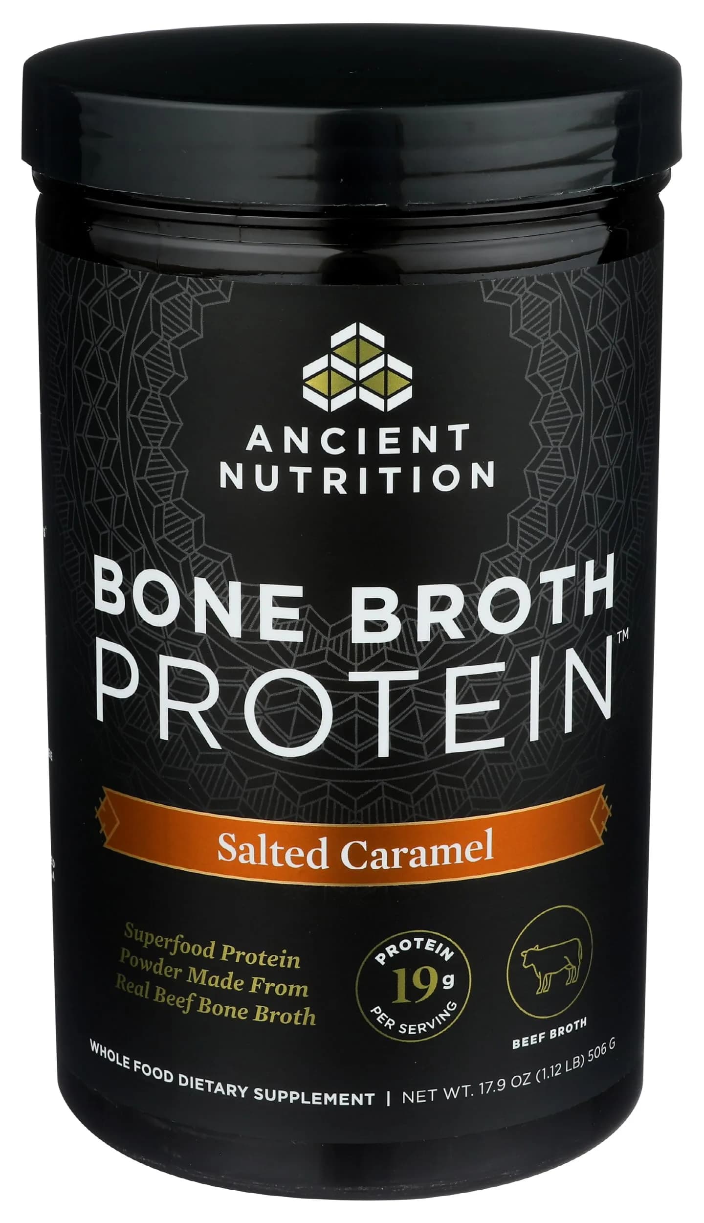 Ancient Nutrition Salted Caramel Bone Broth Protein Powder - 20 Servings - view 4