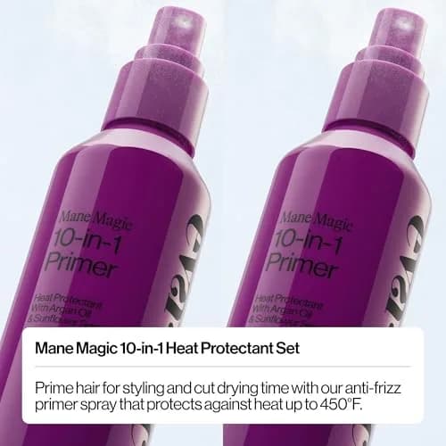 EVA·NYC Mane Magic 10-in-1 Heat Protectant Spray 296ml (10 fl oz) | Protects Hair Up to 450°F thumbnail 2