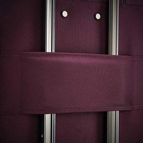 Samsonite Underseat Carry-On Spinner With USB Port, Purple, 36.2cm (14.25in) x 24.2cm (9.5in) x 43.2cm (17in) | Carry-On Luggage with USB Charging thumbnail 7
