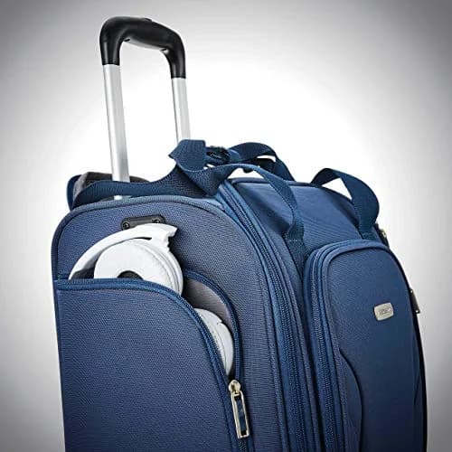 Samsonite Underseat Carry-On Spinner with USB Port | Compact 36L, Ocean Blue, 4 Spinner Wheels thumbnail 6