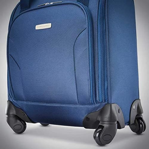 Samsonite Underseat Carry-On Spinner with USB Port | Compact 36L, Ocean Blue, 4 Spinner Wheels thumbnail 9