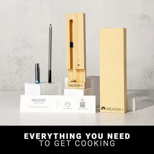 MEATER Plus Smart Meat Thermometer, Honey, Bluetooth, 165ft Range | Accurate Wireless Cooking Probe thumbnail 8