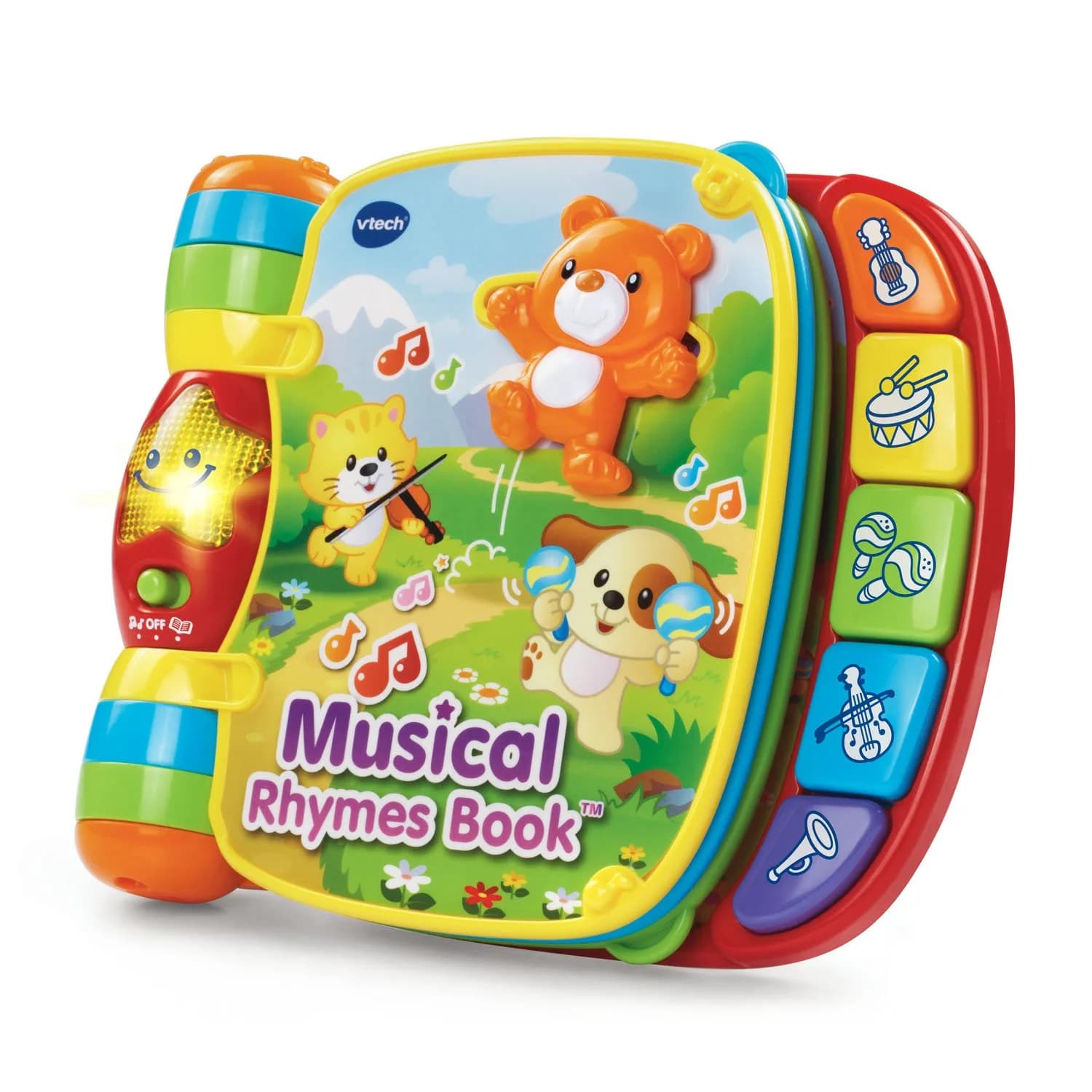 VTech Musical Rhymes Book - Engaging Red Edition for Toddlers (6-36 Months) - main product image