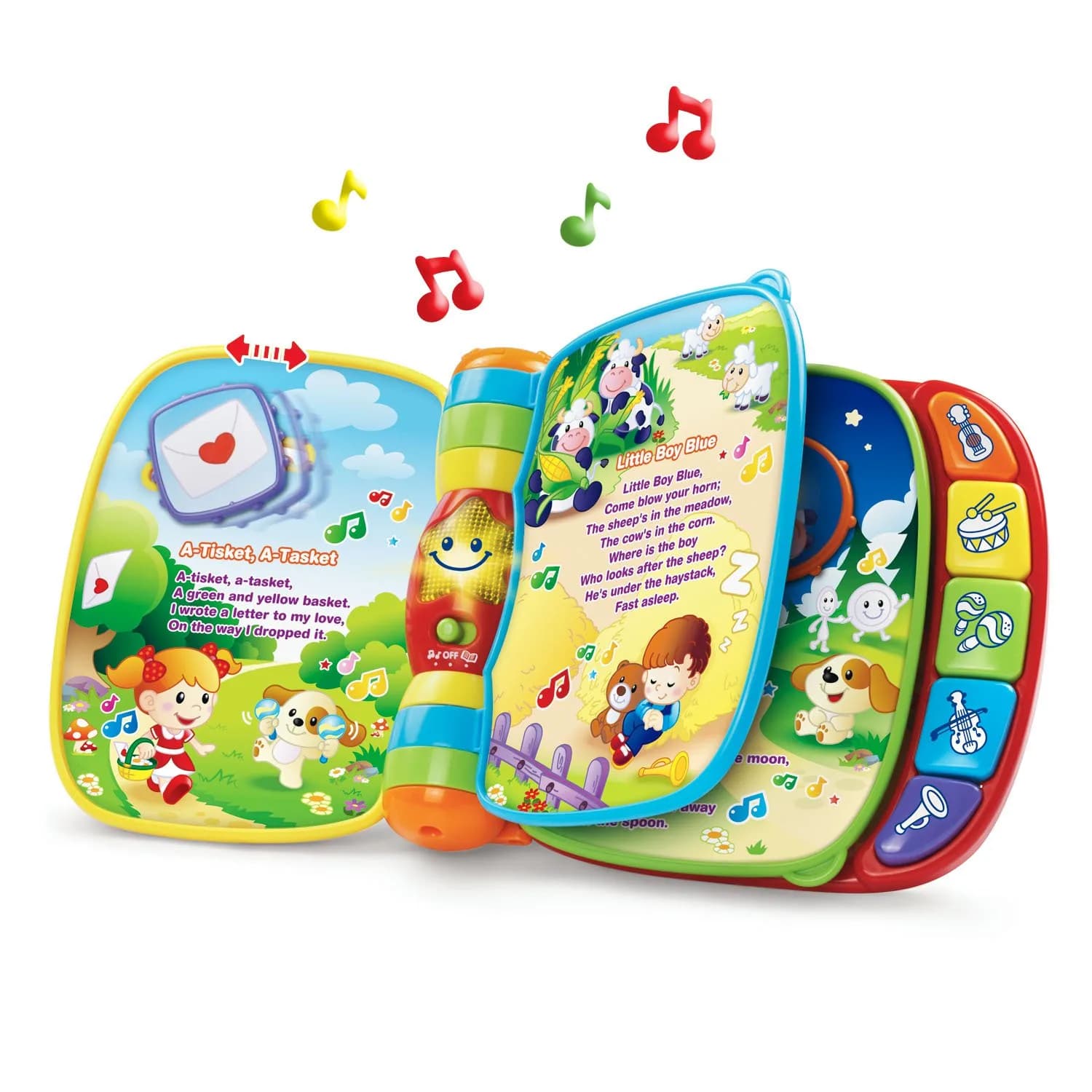 VTech Musical Rhymes Book - Engaging Red Edition for Toddlers (6-36 Months) - view 3