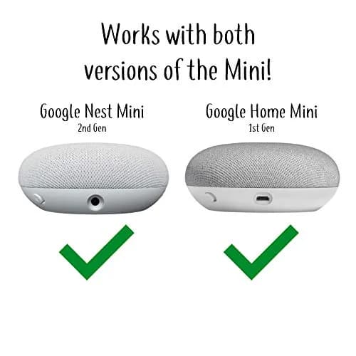 Mount Genie Silver Speaker Amplifier Stand | Compatible with Google Nest Mini 2nd Gen & Home Mini 1st Gen | Silver thumbnail 2
