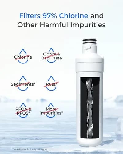 Waterdrop ADQ747935 Refrigerator Water Filter and Air Filter 3 Combo | NSF Certified for Purity thumbnail 4