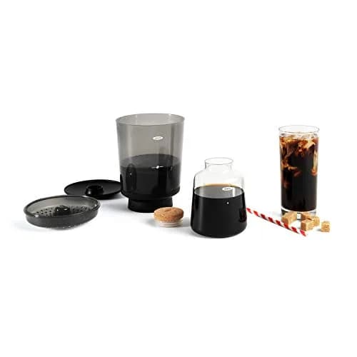 OXO Brew Compact Cold Brew Coffee Maker 24 oz | Small Space Solution for Cold Brew thumbnail 9