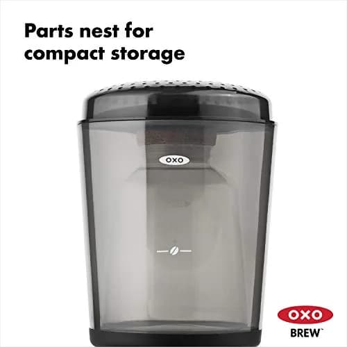 OXO Brew Compact Cold Brew Coffee Maker 24 oz | Small Space Solution for Cold Brew thumbnail 4