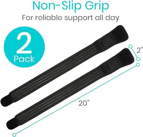Vive IT Band Strap Brace 2 Pack | Targeted Compression for ITBS & Knee Pain Relief thumbnail 5