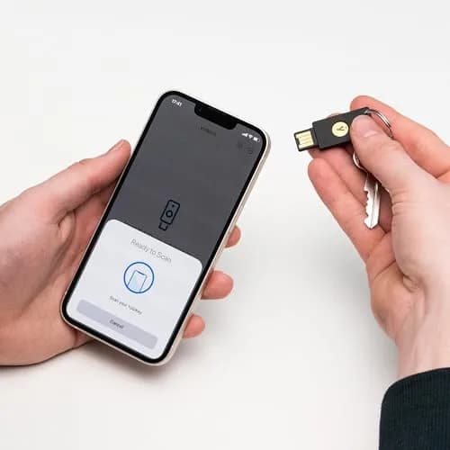 Yubico YubiKey 5 NFC Security Key with USB-A & NFC | FIDO Certified for Online Account Protection thumbnail 9