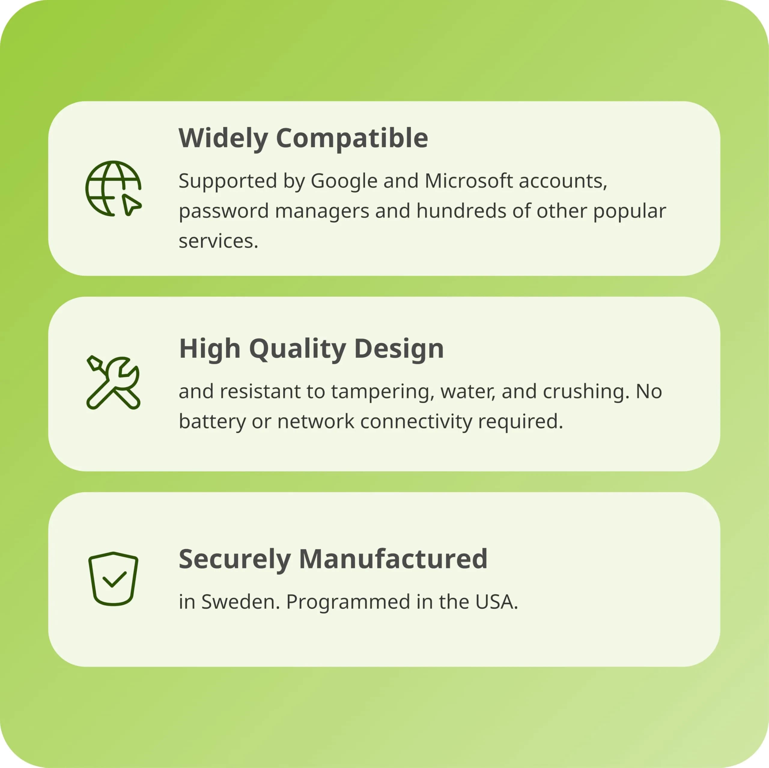 Yubico YubiKey 5 NFC Security Key with USB-A & NFC | FIDO Certified for Online Account Protection - view 3