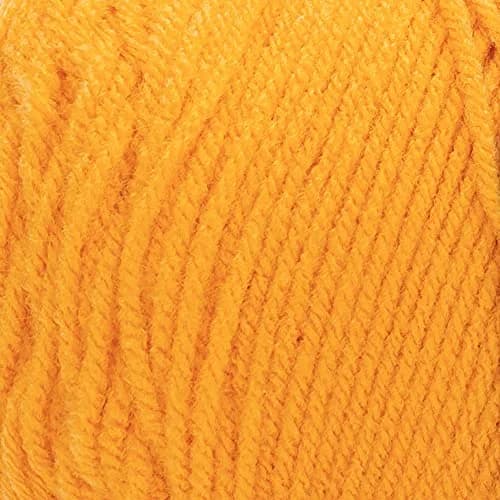 Red Heart Super Saver Yarn, Saffron | Medium Weight Acrylic for Knitting & Crochet thumbnail 2