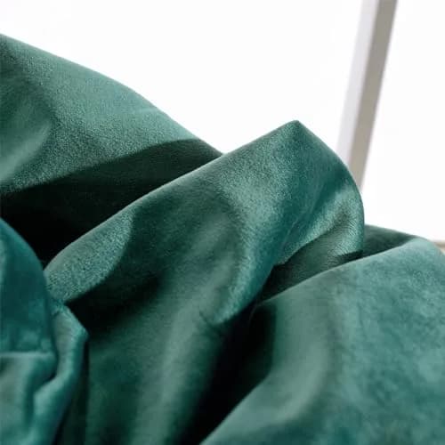 Melodieux Pom Poms Wide Velvet Curtains 100" W x 96" L | Vintage Luxury Room Darkening (120 chars) thumbnail 8