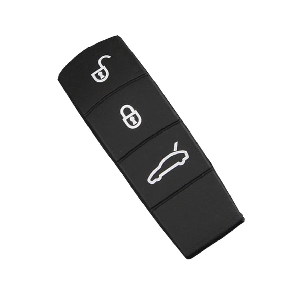 Jaronx Soft Rubber Key Button Cover for Porsche Panamera | Black — Fit Panamera