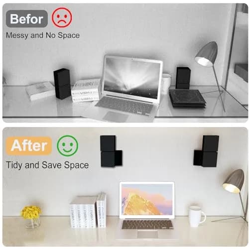 Dinghosen Black Wall Mount Bracket for Bose UB-20 Speakers | 0.29 kg (0.64 lb) Metal Mount thumbnail 6
