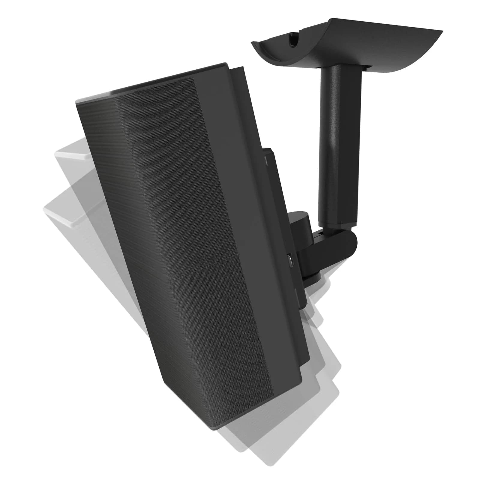 Dinghosen Black Wall Mount Bracket for Bose UB-20 Speakers | 0.29 kg (0.64 lb) Metal Mount - view 8