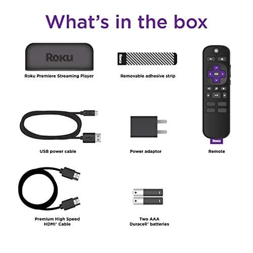 Roku Premiere Streaming Media Player 4K HDR | Simple Remote & Premium HDMI Cable thumbnail 7