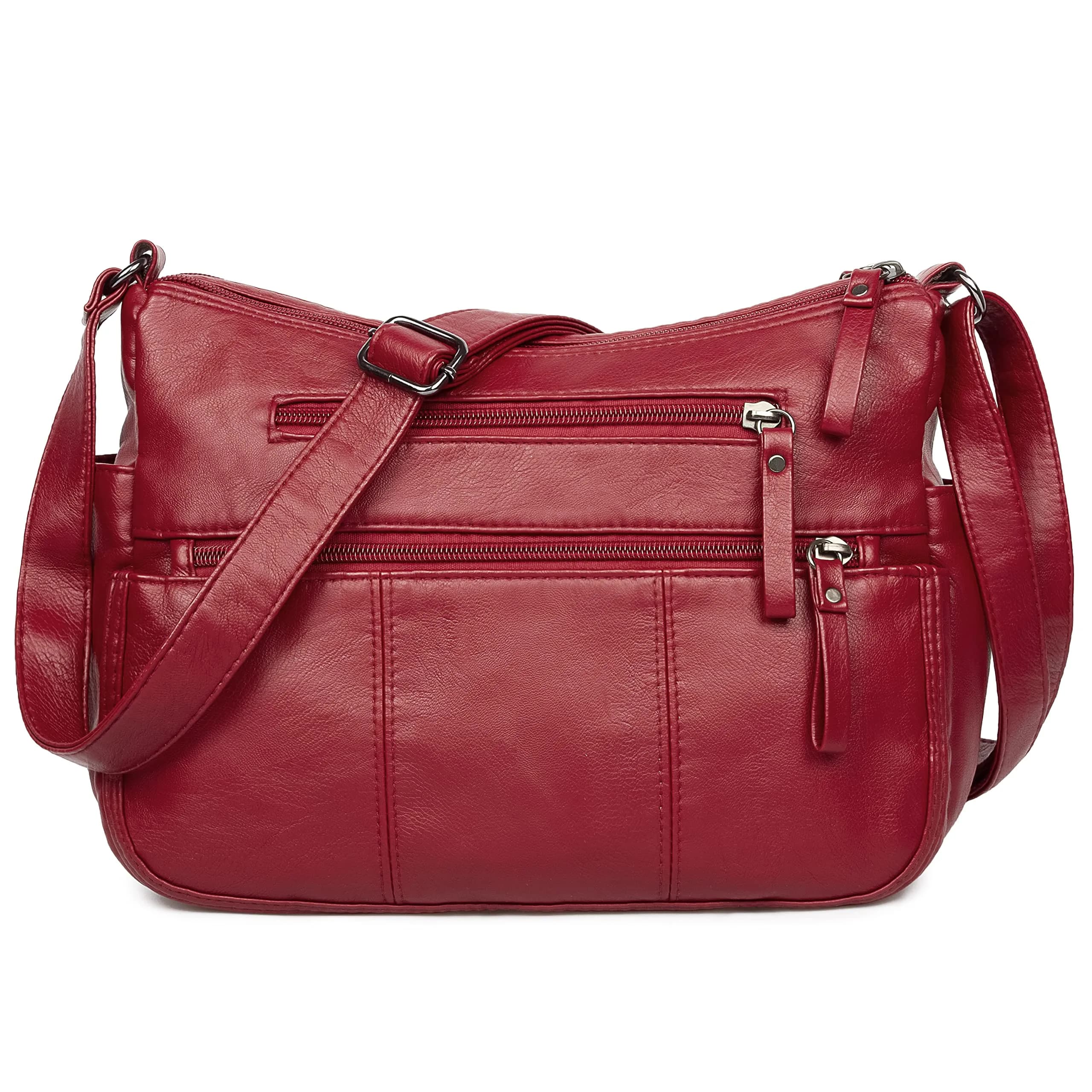 VOLGANIK ROCK Women's PU Leather Shoulder Bag 29.97 cm (11.8") | Soft & Lightweight Crossbody Purse - main product image