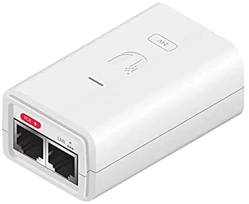 Ubiquiti Networks UniFi PoE Adapter 24V 0.3A Gigabit Ethernet | Powers UniFi Devices thumbnail 1