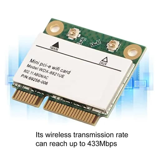 Zerone PCI-E WiFi Card with Bluetooth 4.2, 433Mbps Dual Band 2.4/5GHz Wireless Network Adapter for Desktop PC Windows 7/10 thumbnail 2