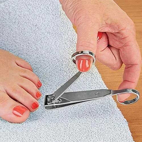 AKOAK Carbon Steel Nail Clippers Set | Large & Small Curved & Straight | 10.5cm & 7.5cm thumbnail 5