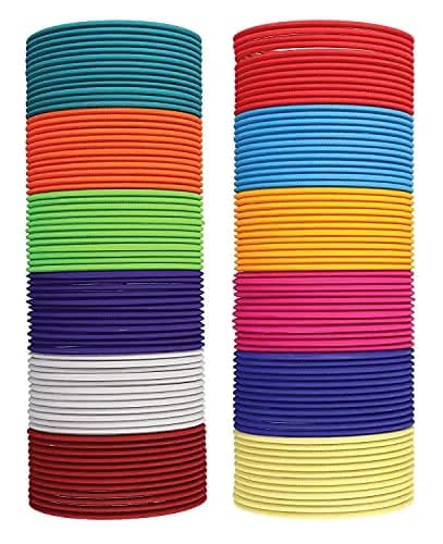NMII 144-Piece Neon Colour Matte Finished Bangle Set for Women and Girls, Size 2.4 Inches (5.70 cm) | Vibrant Fashion Jewelry thumbnail 2