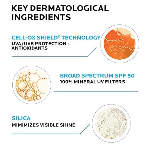 La Roche-Posay Anthelios Mineral Sunscreen SPF 50 Gentle Lotion 75ml (2.5 Fl Oz) | Broad Spectrum UVA/UVB Protection thumbnail 4
