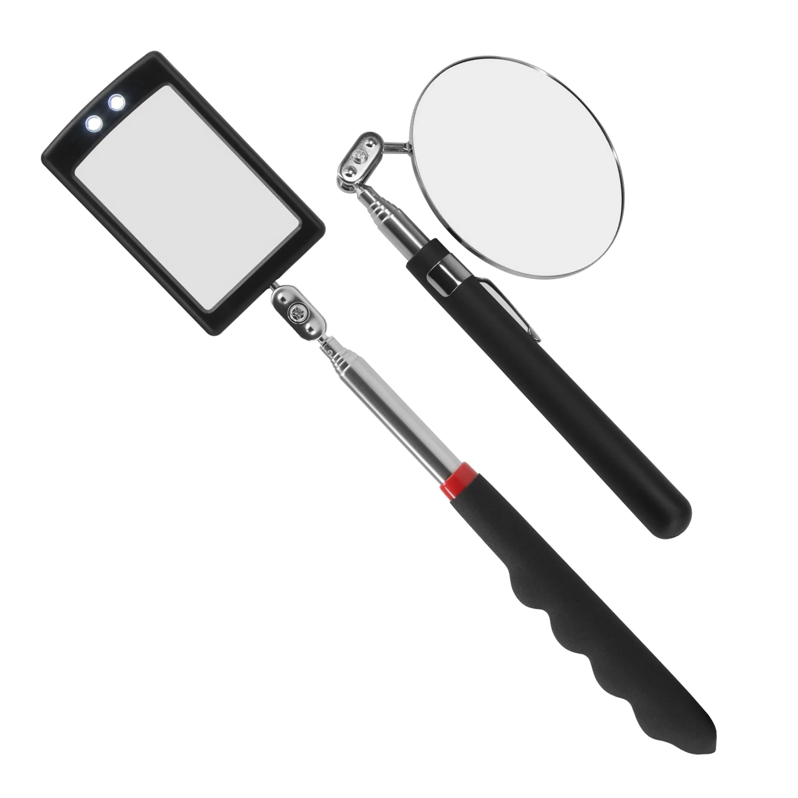 Enbar Telescopic Inspection Mirror 68cm (26.6 in) | 360° Rotating Head for Hard-to-Reach Areas - main product image