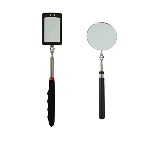 Enbar Telescopic Inspection Mirror 68cm (26.6 in) | 360° Rotating Head for Hard-to-Reach Areas thumbnail 2
