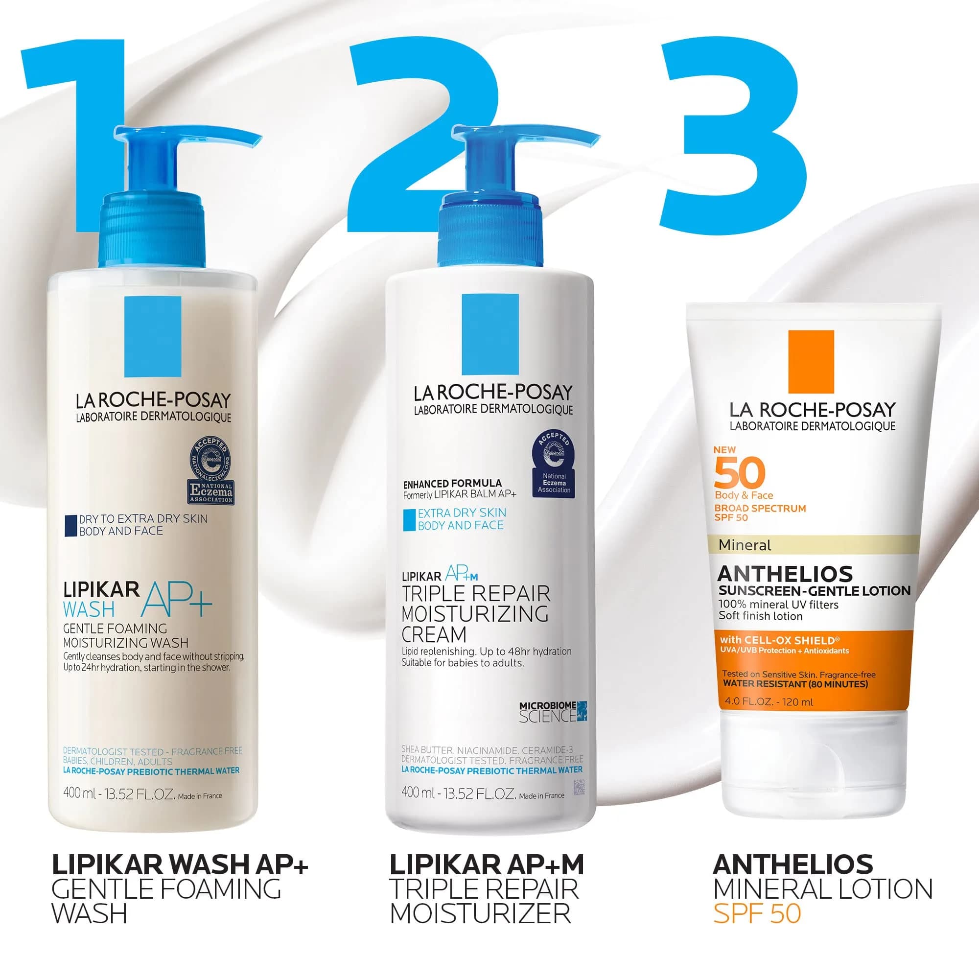La Roche-Posay Anthelios Mineral Sunscreen Lotion SPF 50 Gentle | Broad Spectrum UVA/UVB Protection - view 7