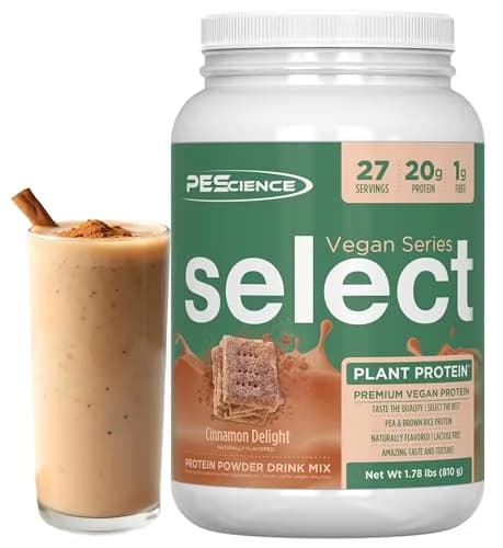 PEScience Select Vegan Protein Powder Cinnamon Delight | Plant-Based, Dairy & Gluten Free, 27 Servings thumbnail 1