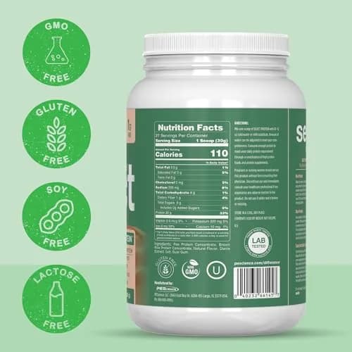 PEScience Select Vegan Protein Powder Cinnamon Delight | Plant-Based, Dairy & Gluten Free, 27 Servings thumbnail 6