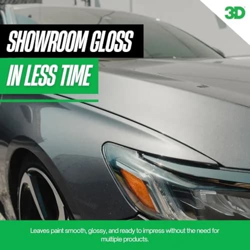 3D One Car Scratch & Swirl Remover Hybrid Rubbing Compound & Polish 480ml (16oz) | True Paint Correction thumbnail 6