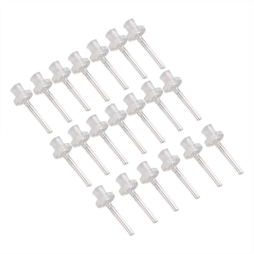 wellgler 30 Pack Ear Wash Disposable Tips | Compatible with All Ear Wash Systems, Rigid & Flexible, Fits Kids & Adults — 30pcs