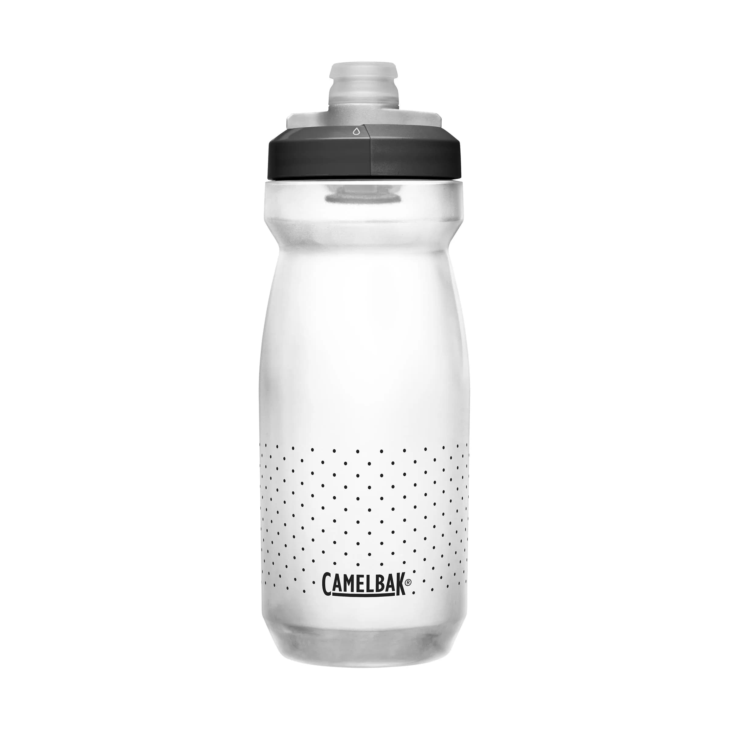 CamelBak Podium Water Bottle 710ml (24oz) | Fast Hydration for Cyclists — Carbon