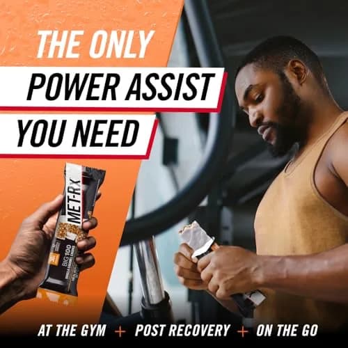 MET-Rx Big 100 Protein Bars, Vanilla Caramel Churro, 30g Protein, 9 Ct | High-Quality Muscle Support & On-the-Go Nutrition thumbnail 3