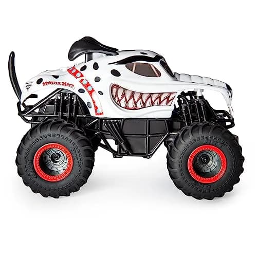 Monster Jam Monster Mutt Dalmatian RC Monster Truck 1:24 Scale | Official 2.4 GHz Remote Control Toy for Ages 4+ thumbnail 4