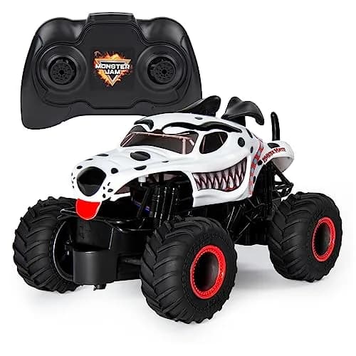 Monster Jam Monster Mutt Dalmatian RC Monster Truck 1:24 Scale | Official 2.4 GHz Remote Control Toy for Ages 4+ thumbnail 1